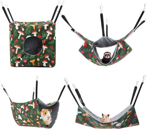 Hamster hammock house pack - hammock, 4