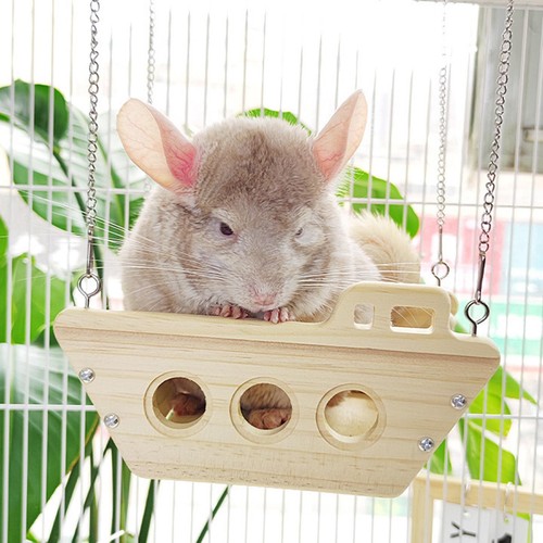 Wood chinchilla hammock - chinchilla,