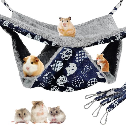 Double sided pet hammock for - double,