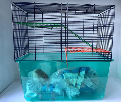 Hamster cage 50x23x53cm with - hamster,