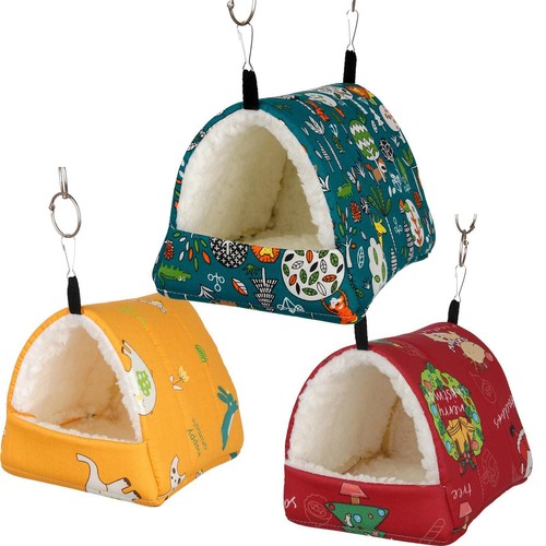 Soft hamster hammock bed - hamster, cage