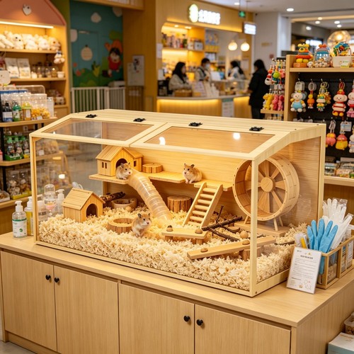 Hamster cage large gerbil - hamster,