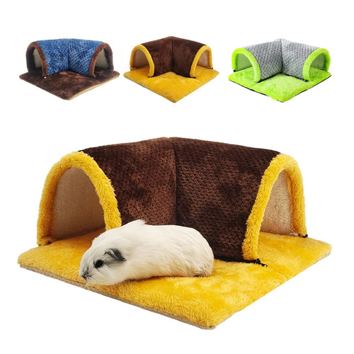 Guinea pig tunnel bed warm - pig,