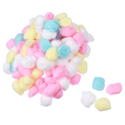 Colorful cotton ball - cotton, pet
