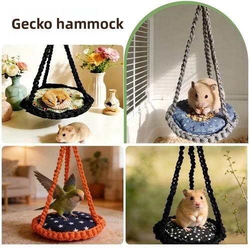 Hamster hammock hanging - hanging, cage