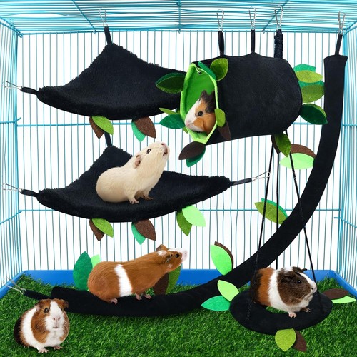 5pcs hamster hammock rat - 5pcs,